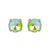 Medium Everyday Post Earrings in "Sun-Kissed Peridot"*Custom*