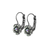 Petite Cosmos Leverback Earrings in On A Clear Day *Custom*