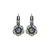 Petite Cosmos Leverback Earrings in On A Clear Day *Custom*