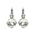 Extra Luxurious Bridal Leverback Earrings in "On A Clear Day" *Custom*
