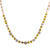 Small Flower Cluster Necklace in "Fields of Gold"  *Custom*