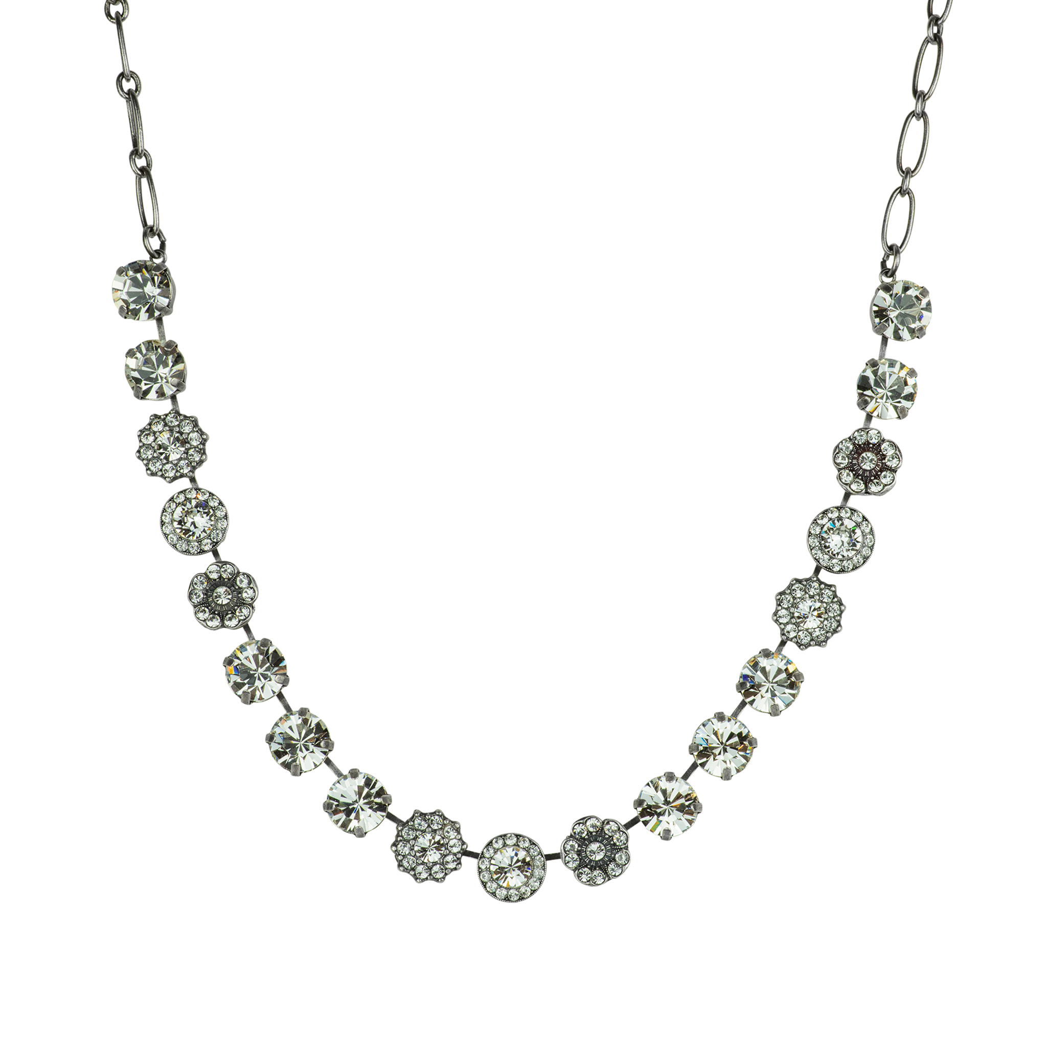 Large Rosette Necklace in "On a Clear Day" *Custom*