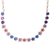 Large Adorned Necklace in "Wildberry" *Custom*