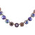 Large Rosette Rivoli Necklace in "Dawn" *Custom*