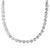 Medium Everyday Necklace "On A Clear Day" - Rhodium