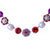 Large Swirl Necklace in "Roxanne" *Custom*