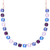 Large Cushion Cut Necklace in "Wildberry" *Custom*