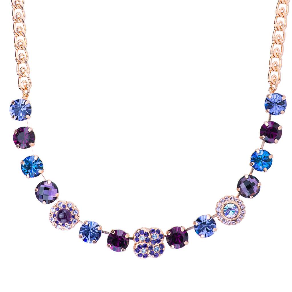 Large Clover Necklace in "Wildberry" *Custom*