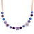 Large Clover Necklace in "Wildberry" *Custom*