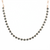 Petite Everyday Necklace in "Silver Night" *Custom*