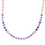 Small Flower Cluster Necklace in "Wildberry" *Custom*