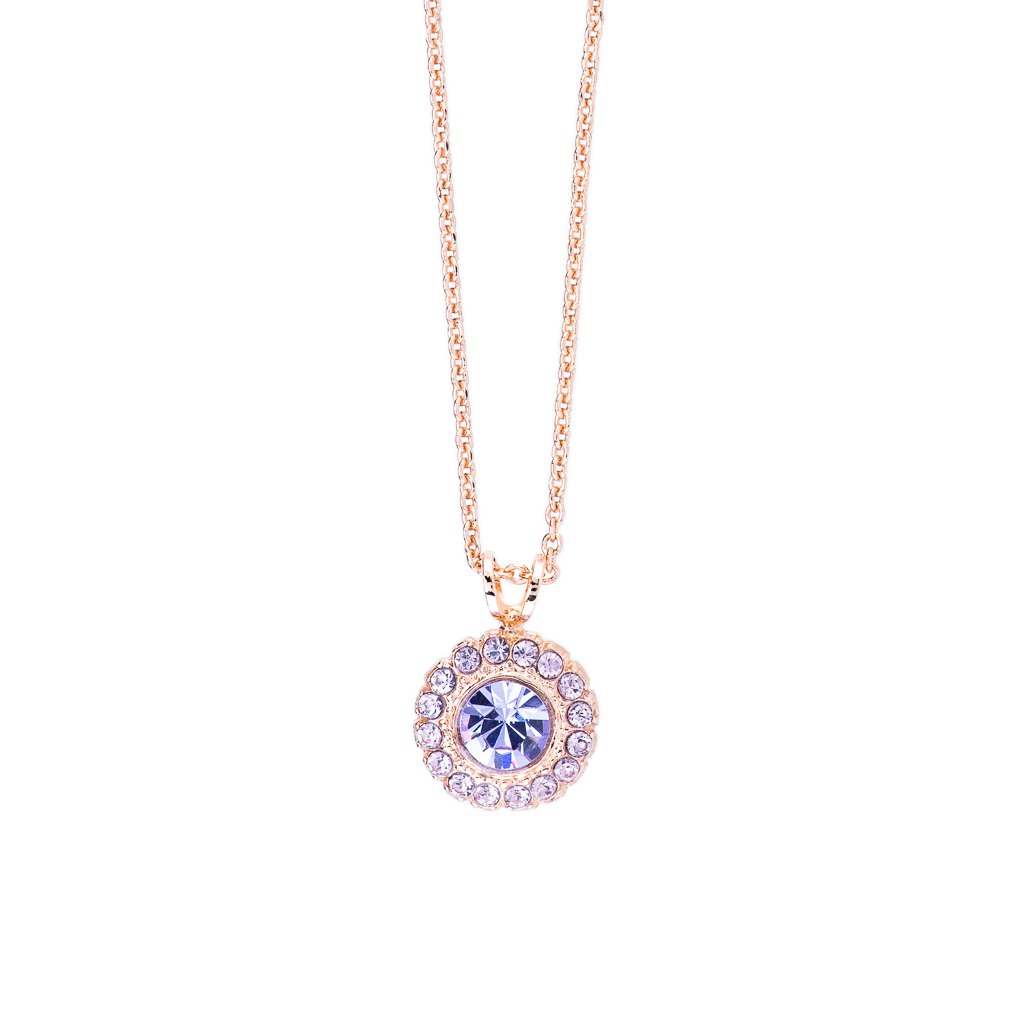 Halo Disc Pendant in "Wildberry" *Custom*