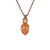 Double Round and Pear Pendant in Sun-Kissed "Peach" *Custom*
