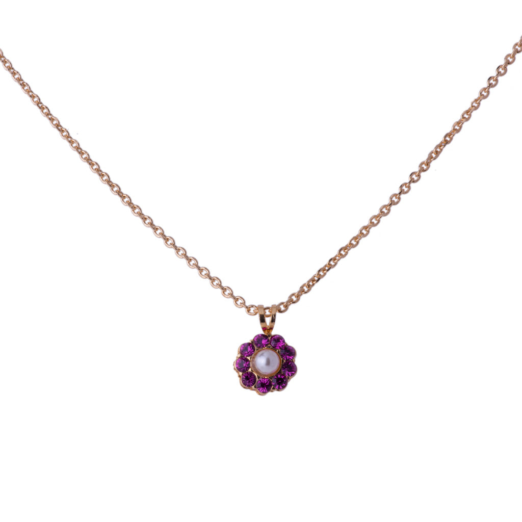 Medium Flower Pendant in "Roxanne" *Custom*