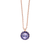 Large Halo Pendant in "Wildberry" *Custom*