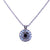 Large Halo Pendant in "Dancing in the Moonlight"  *Custom*