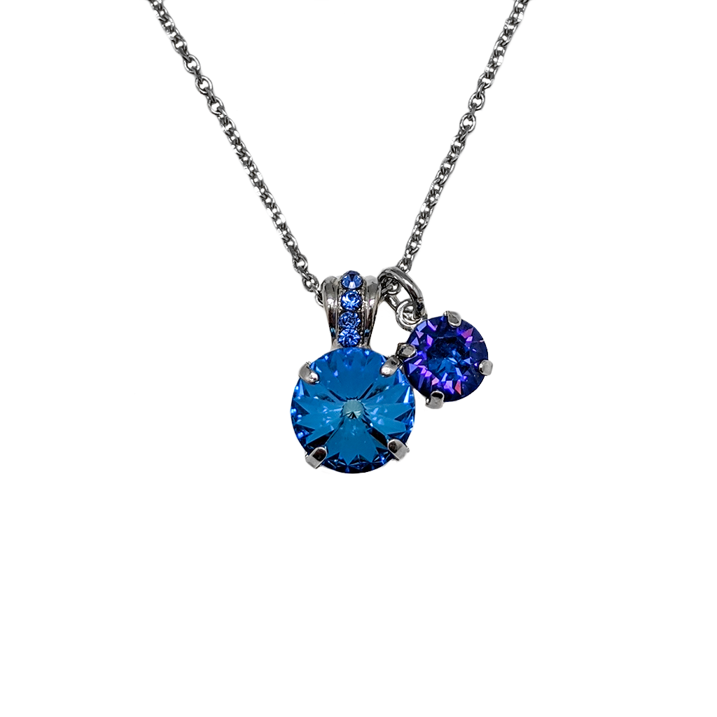 Large Rivoli Pendant in Sun-Kissed "Capri" *Custom*