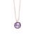 Halo Pendant in "Wildberry" *Custom*