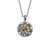 Guardian Angel Pendant "Moon Drops" - Rhodium
