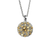 Guardian Angel Pendant "Golden Shadow"- Rhodium