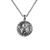 Guardian Angel Pendant "Bloom" - Rhodium