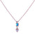 Small Emerald Pendant with Pearl Drop in "Dawn" *Custom*