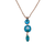 Round, Cushion Cut, and Marquise Pendant in Sun-Kissed "Laguna" *Preorder*