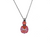 Double Round and Cushion Cut Pendant in Sun-Kissed "Sunset" *Custom*