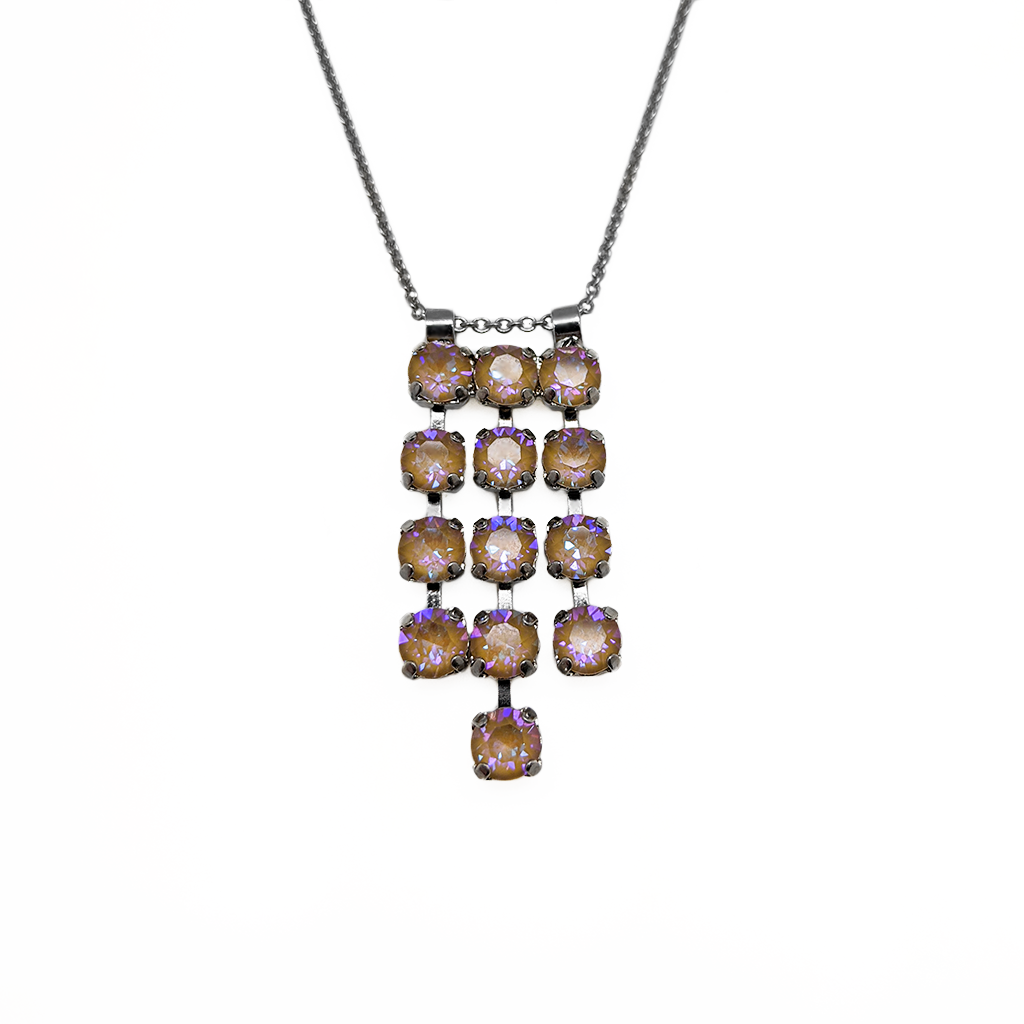 Small Waterfall Pendant in "Sun-Kissed Horizon" *Custom*