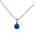Medium Everyday Pendant in "Blue Ralton" *Custom*