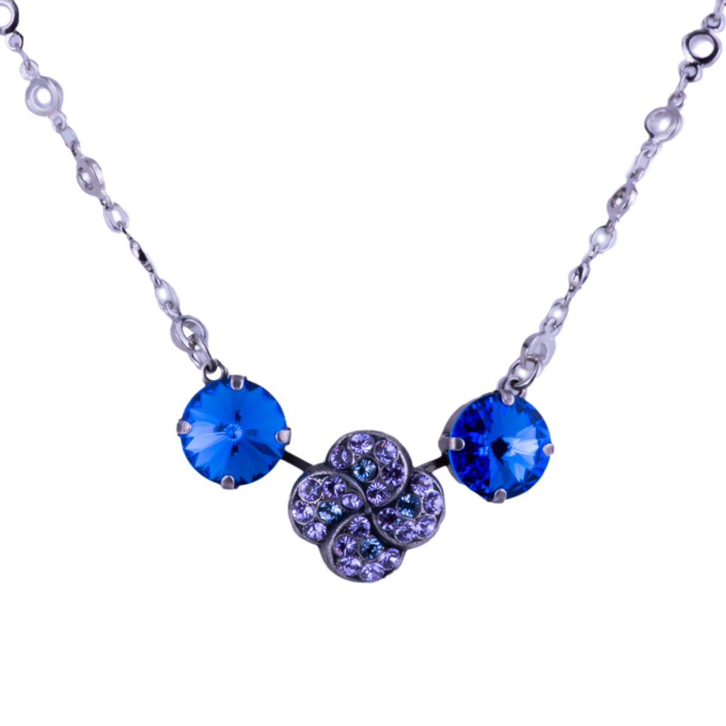 Lovable Quatrefoil Pendant in "Electric Blue" *Custom*