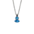 Double Stone Pendant in Sun-Kissed "Ocean" *Custom*