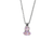 Double Stone Pendant in Sun-Kissed "Lavender" *Custom*