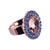 Large Cushion Cut Double Halo Ring in "Dancing in the Moonlight" *Custom*