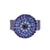 Extra Luxurious Pavé Ring in "Electric Blue" *Custom*