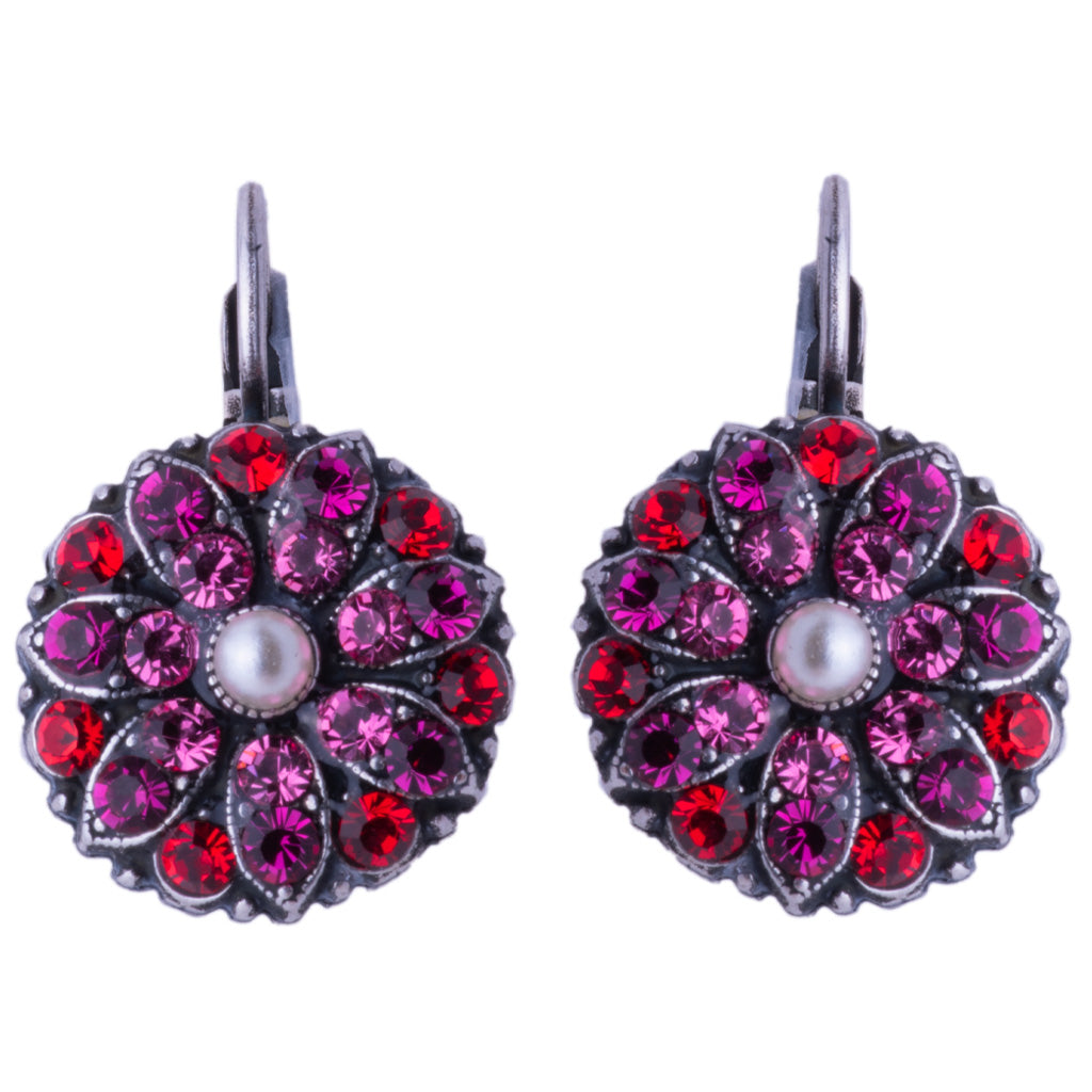 Guardian Angel Leverback Earrings in "Roxanne" *Custom*