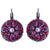 Guardian Angel Leverback Earrings in "Roxanne" *Custom*