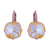 Cushion Cut Leverback Earrings in "Fields of Gold" *Custom*