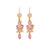 Marquise Elemental Earrings in "Flamingo" *Custom*