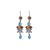 Marquise Long Dangle Leverback Earrings in "First Toast" *Custom*