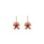 Bow Earrings in "Cranberry Crush" *Custom*
