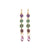 Small Daisy Dangle Leverback Earrings in "Lavender Mist" *Custom*