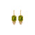Medium Emerald Trio Cluster Earrings in "Olive Garnish" *Custom*