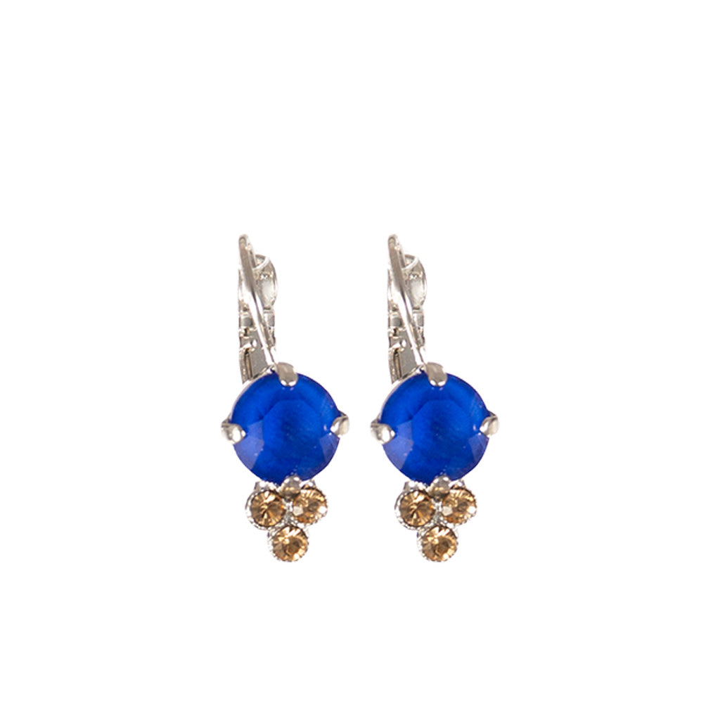 Medium Trio Cluster Earrings in "Indigo Hour" *Custom*