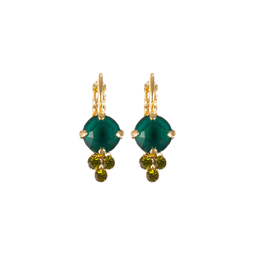 Medium Trio Cluster Earrings in "The Green Room" *Custom*