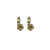 Petite Petunia Leverback Earrings in "Evergreen" *Custom*