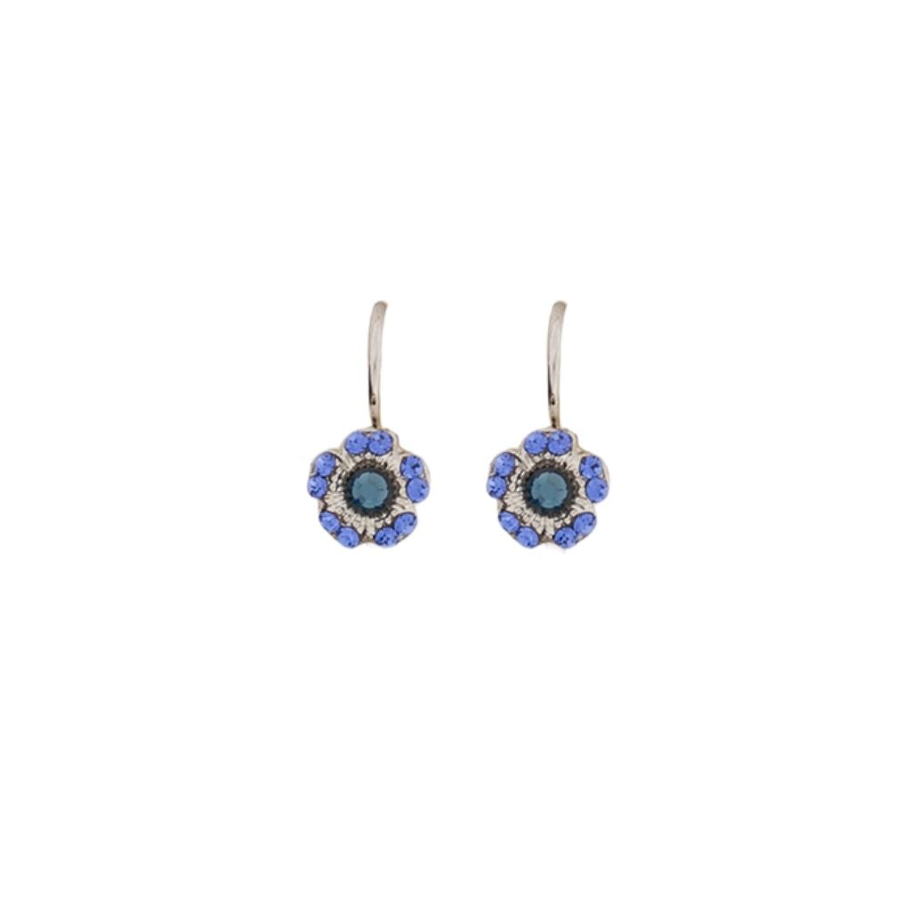 Petite Petunia Leverback Earrings in "Countdown Gown" *Custom*