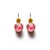Large Double Stone Earrings in "Saltwater Taffy" *Custom*