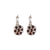Small Round Cluster Earrings in "Velvet Encore" *Custom*