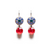 Medium Drop Earrings in "Candy" *Custom*